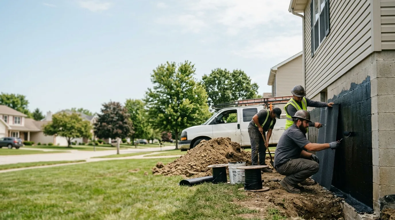Basement Waterproofing in Mapleton, KS near me